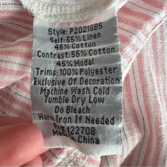 Johnny Was Embroidered Linen-Cotton Blend Mini Dress - Picture 8 of 8